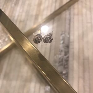 Tiffany Knot Earrings Sterling Silver